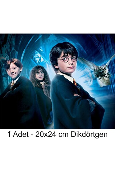 Genel Markalar Harry Potter Büyük Boy 20x24 cm A4 Yenilebilir Pasta Kurabiye ...