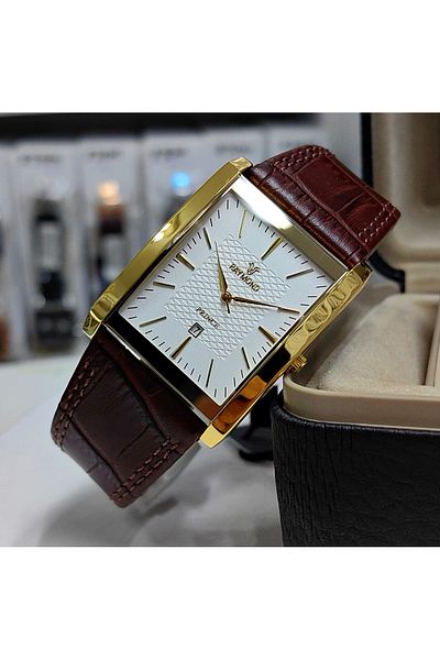 Raymond Brown Classic Men's Wrist Watch