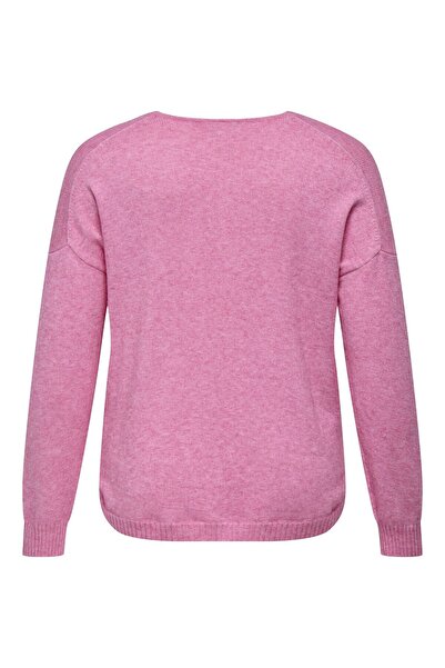 Only Carmakoma Strickpullover Curvy V-Ausschnitt Strickpullover