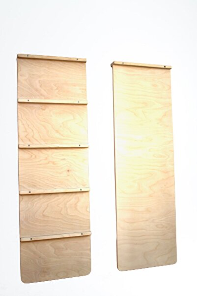 KIDOPPO Pikler Üçgeni Ve Montessori Tırmanma Seti Ile Kullanılabilir Merdiven...