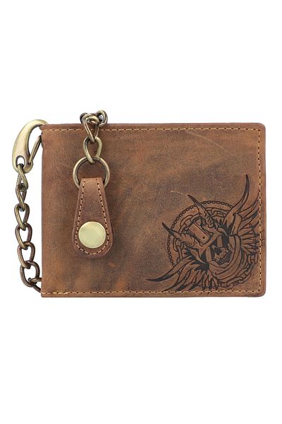 Greenburry Vintage wallet RFID leather 12 cm