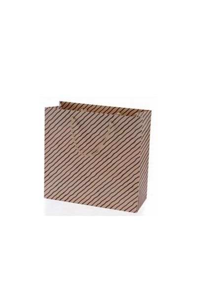 Gıpta GIPTA B5 Crafty Black Cardboard Bag - Gift BG0141