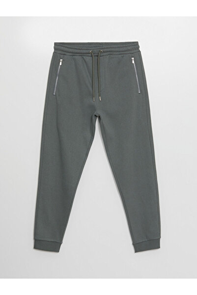 LC Waikiki Ανδρικό χοντρό παντελόνι πράσινου χρώματος Standard Fit