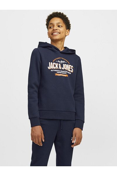 Jack & Jones Junior Kapuzenpullover Logo Kapuzenpullover Junior