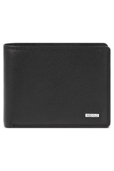 REDOLZ Leather Essentials QF wallet RFID leather 12 cm fold-out