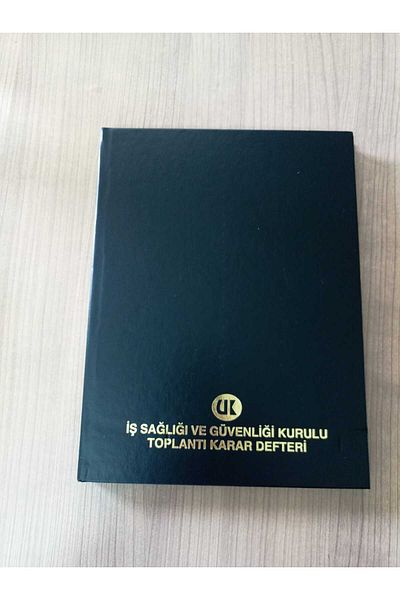 Gülşen Kırtasiye Business Health and Safety Board Decision Notebook