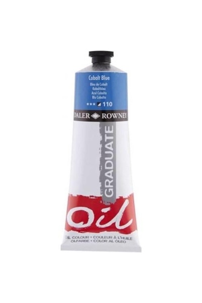 Daler Rowney Graduate Yağlı Boya 200 ml 110 Cobalt Blue