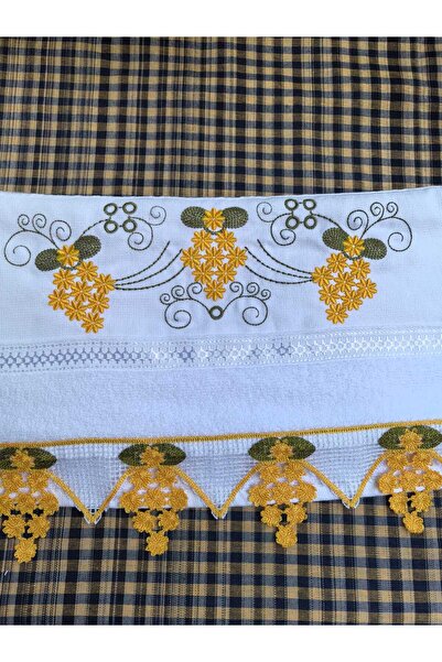 Peacock Вишита ручна серветка, висока якість