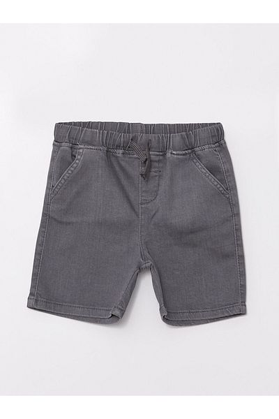 LC Waikiki Basic Baby Boy Shorts with Elastic Waist