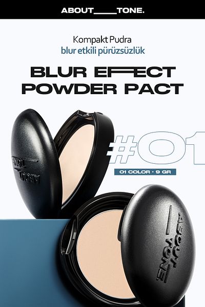 ABOUT TONE About Tone Blur Powder - Permanent Setting Powder Makeup for All Days
