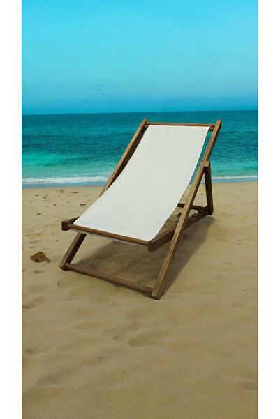 ea elizi ahşap Katlanabilir ahşap Şezlong duck kumaş dış mekan