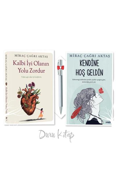 İndigo Kitap Kalbi İyi Olanın Yolu Zordur - Kendine Hoş Geldin (2 Kitap) Mira...