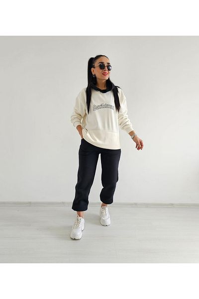 6 butik altı üstü butik Σετ αθλητικών φόρμων εκτύπωσης Sanandreax