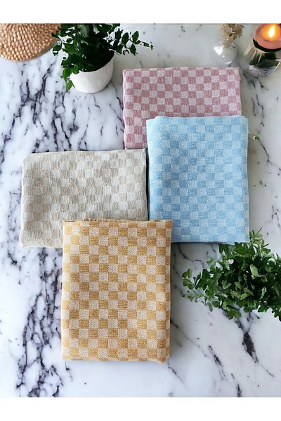 CNR Garden Set de 4 cârpe de uscare 40x60 cm Prosoape de bucătărie Set de uscare prosoape de mână