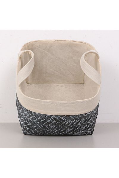 Mylamp Καλάθι Humi 30X30X23 cm Φυσικό Μπαμπού M