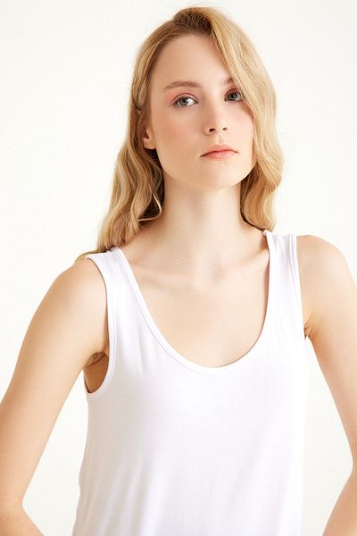 EFFE 5 Pieces Cotton Supreme Combed Cotton Strap Blouse