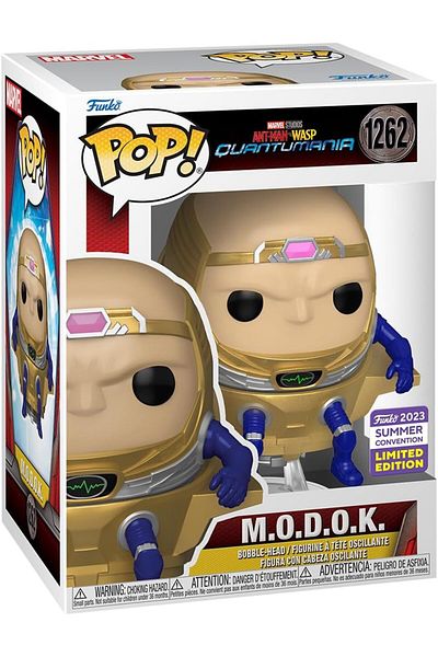 Funko Ant-Man وThe Wasp: Quantumania M.O.D.O.K. بوب! الشكل الحصري لكونفينشن صيف 2023