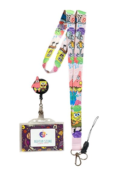 neptünstore مجموعة إسفنجة مربعة الشكل مكونة من 3 قطع، حبل تعليق للرقبة والهات...