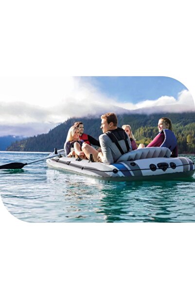 Intex İntex 68325 Excursion 5 Bot Set 600Kg 366x168x43cm Şişme Bot