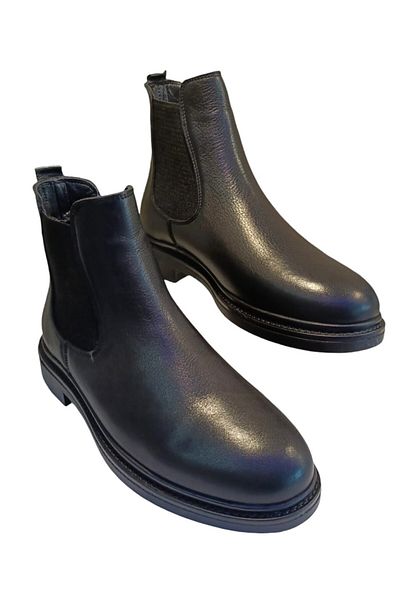Castle Black 71173 Ανδρικές δερμάτινες μπότες casual
