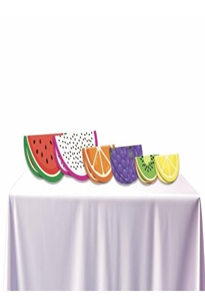 CANSIN MASA ÜSTÜ DEKOR MEYVE TEMALI