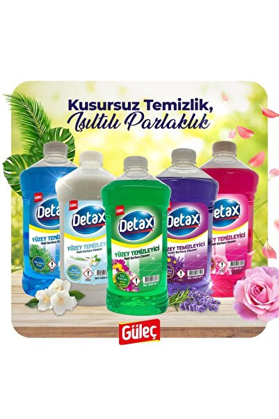 GÜLEÇ Detax Yüzey Temizleyici 2450 ml Gül