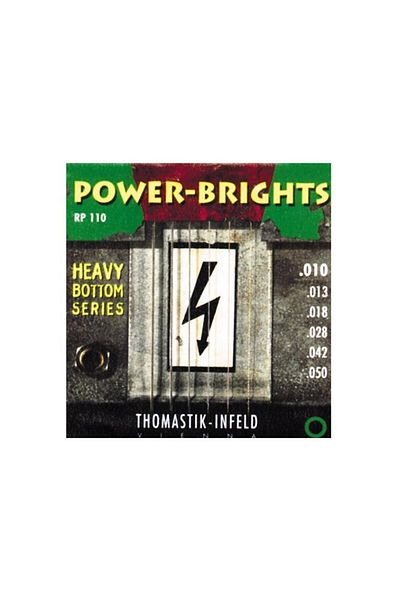 Thomastik Infeld Guitar Accessory Electric Power-Brights Tel Thomastik Infeld TH-RP110