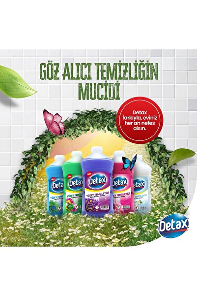 GÜLEÇ Detax Yüzey Temizleyici 2450 ml Gül