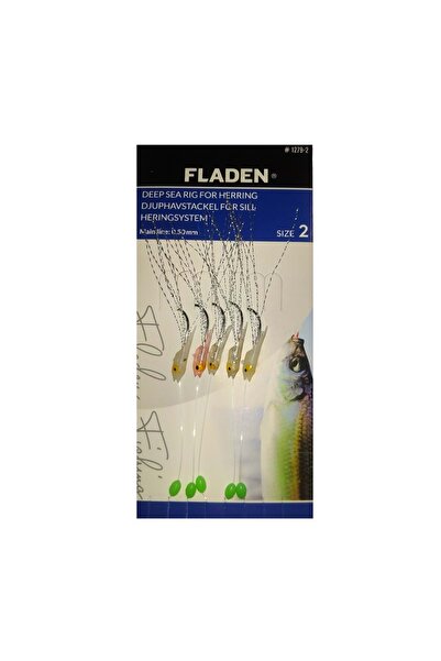 FLADEN F1279-2 Fladen Sabiki Lumi Shrimp Kanca No:2 5li Lüfer Palamut Levrek ...