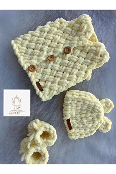 Alize Puffy Puff Bebek Yelek Seti