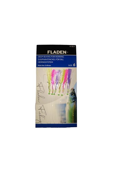 FLADEN F1293-6 Fladen Sabiki Lumi Kanca No:6 6lı Lüfer Palamut Uskumru Çaparisi