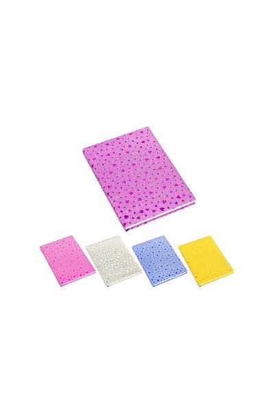 Mikro Nt-215 13x9cm Heart Lined Notepad - 64 Yp