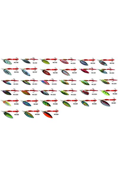 EFFE Aglia Spinner Kaşık No:1-3gr - HG 2150
