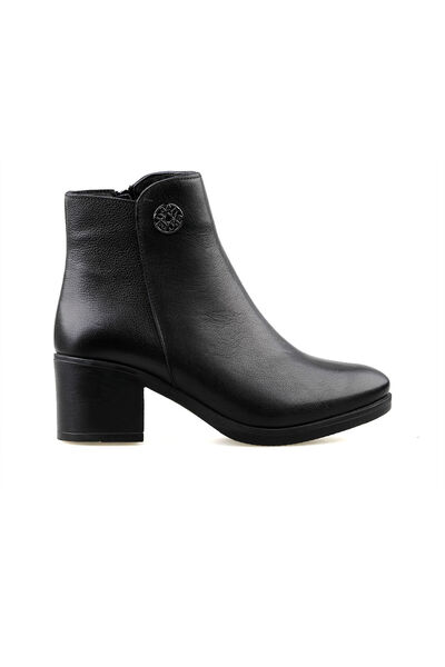 Castle Black 92160-1 Kadın Hakiki Deri Klasik Bot