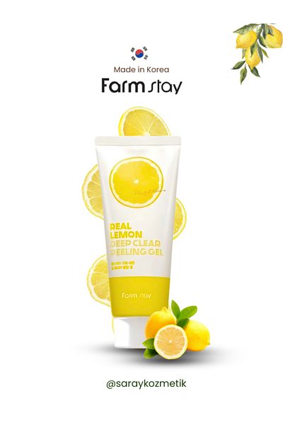 Farmstay Farm Stay Real Lemon Deep Clear Peeling Gel 100 ml