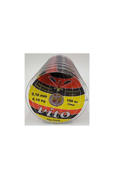 Vito Süper Strong Fluorocarbon Coated Olta Misinası 100mt - 0.40MM
