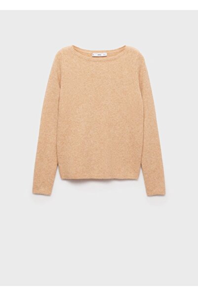 MANGO Woman Kayık Yaka Ince Triko Kazak