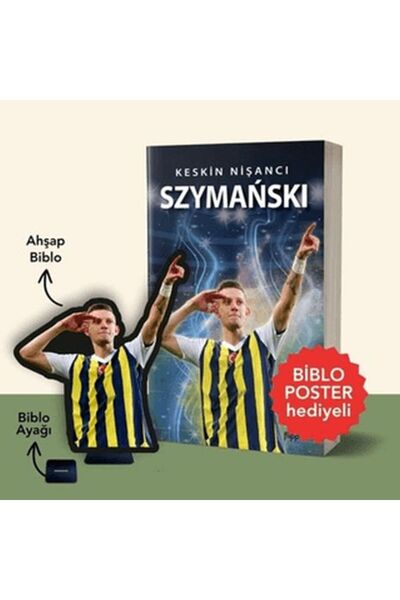 Timaş Yayınları القناص سيباستيان سيمانسكي - هدية ملصق حلية