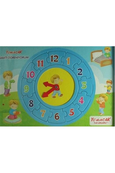 Yumurcak Yayınları I'm Learning the Clock (Puzzle)