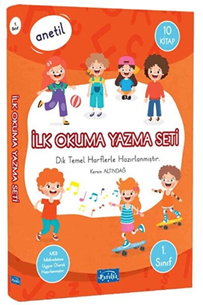 Parıltı Yayınları مجموعة القراءة والكتابة الأولية من أنيتيل مكونة من 10 كتب