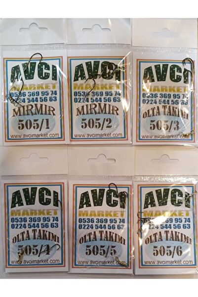 Avcı 3 İğneli Hazır Takım 505 Model İğne - NO-4