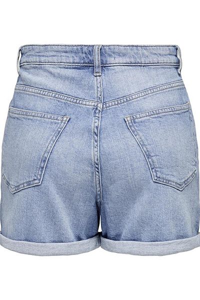 ONLY Jeans-Shorts ONLJOSEPHINE Hohe Taille Normal geschnitten Jeans-Shorts