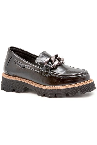 Mammamia 3185 Black Patent Leather Women's Shoes