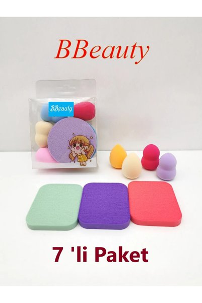 BBeauty 7-Piece Makeup Sponge Set
