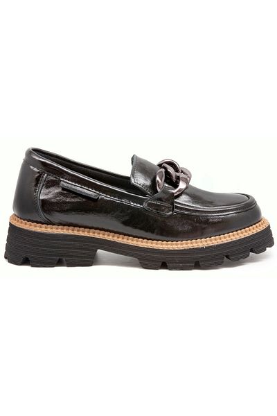 Mammamia 3185 Black Patent Leather Women's Shoes