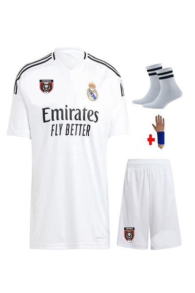 yenteks Mbappe Number 9 Real. Μαδρίτη. Σετ Παιδική Τζέρσεϊ 4 τεμαχίων