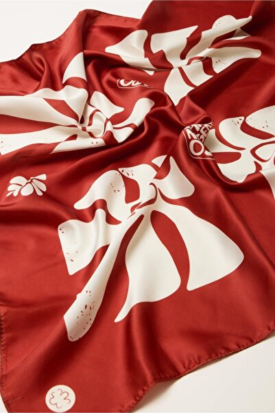 Manuka PATTERNED SATIN SCARF MIA