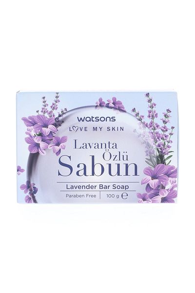 Watsons Set of 3 Lavender Extract - Goat Milk - Avocado Oil Bar Soap Solid Soap