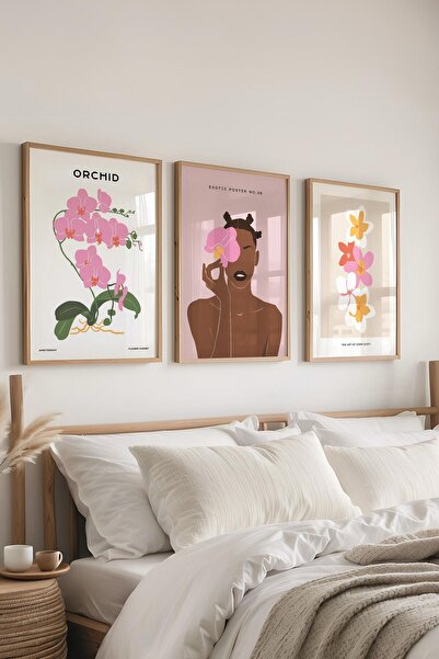 Postifull Σετ ζωγραφικής με κορνίζα, 3 τεμάχια ξύλινο κορνίζα και σετ αφίσας ...