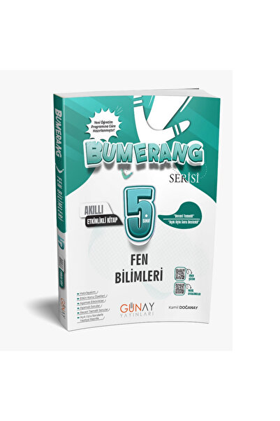 Bes Yayınları Günay Yayınları 5. Sınıf Fen Bilimleri  Etkinlikli Bumerang Serisi (Güncel Müfredata Uygundur )